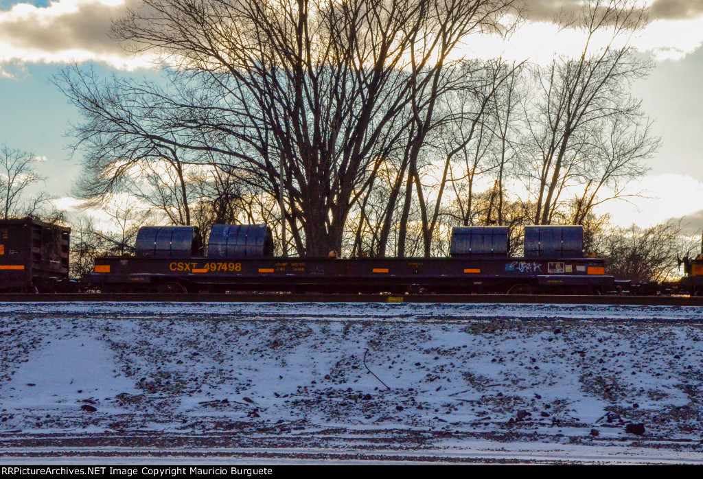 CSX Coil Steel Car without hood